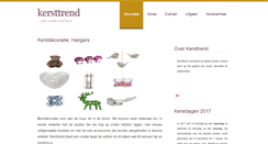 Desktop Screenshot of kersttrend.nl